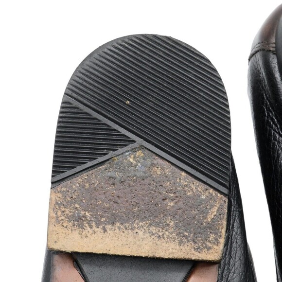 Johnston & Murphy Men's Sz 10M Passport Tassel Leather Loafers Brown Black EUC - Picture 11 of 11